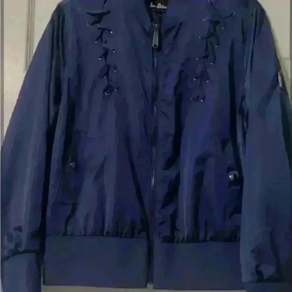 Sam Edelman Lace Detail Jacket
Cadet Blue Cropped jacket L 90's - Picture 8 of 9